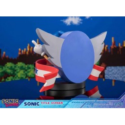 FIRST4FIGURES SONIC THE HEDGEHOG TITLE SCREEN STATUE RESIN FIGURE