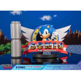 FIRST4FIGURES SONIC THE HEDGEHOG TITLE SCREEN STATUE RESIN FIGURE