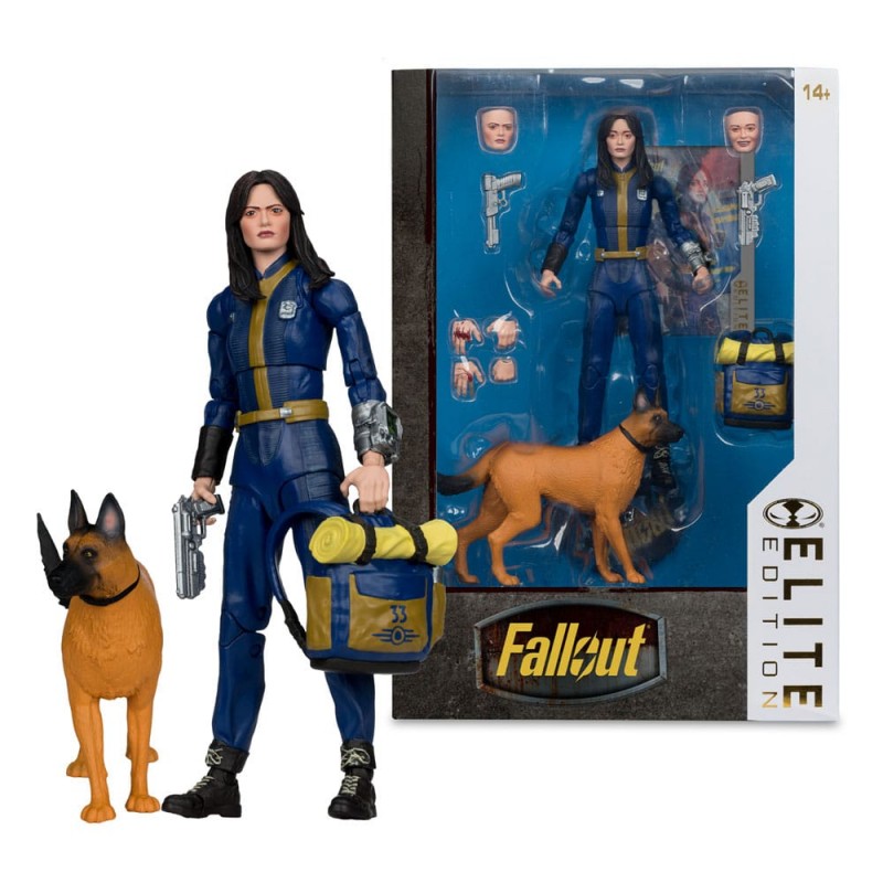 MC FARLANE FALLOUT LUCY MACLEAN ELITE EDITION 18CM PVC ACTION FIGURE MC FARLANE FALLOUT LUCY MACLEAN ELITE EDITION 18CM PVC ACTION FIGURE