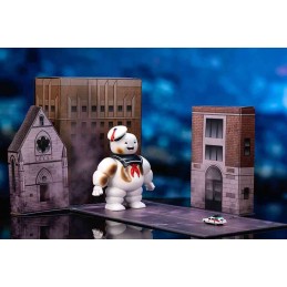 JADA TOYS GHOSTBUSTERS ECTO-1 STAY PUFT DIORAMA NANO SCENE REPLICA