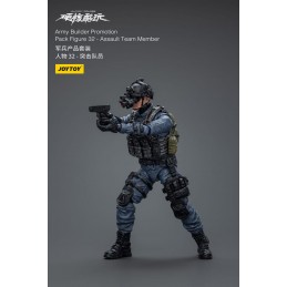 JOY TOY (CN) HARDCORE COLDPLAY ASSAULT TEAM MEMBER ARMY BUILDER PROMOTION PACK FIGURE 32 1/18 ACTION FIGURE
