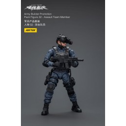 JOY TOY (CN) HARDCORE COLDPLAY ASSAULT TEAM MEMBER ARMY BUILDER PROMOTION PACK FIGURE 32 1/18 ACTION FIGURE