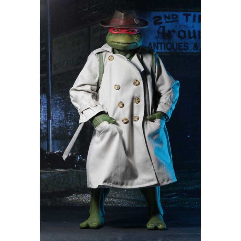 NECA TEENAGE MUTANT NINJA TURTLES 1990 MOVIE RAPHAEL DISGUISE 41CM ACTION FIGURE
