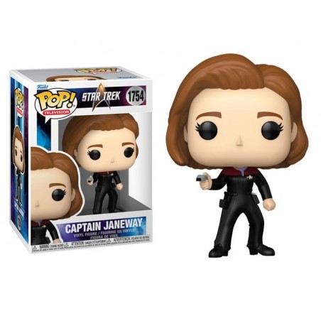 FUNKO POP! TELEVISION STAR TREK CAPTAIN JANEWAY PVC BOBBLE HEAD FIGURE