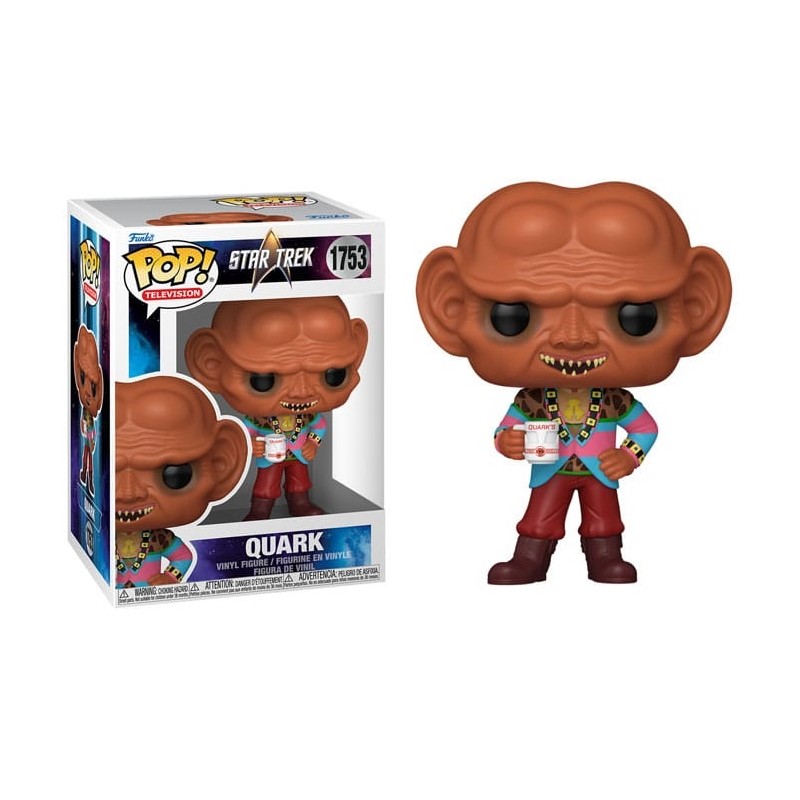 FUNKO FUNKO POP! TELEVISION STAR TREK QUARK PVC BOBBLE HEAD FIGURE