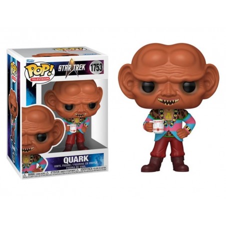 FUNKO POP! TELEVISION STAR TREK QUARK PVC BOBBLE HEAD FIGURE
