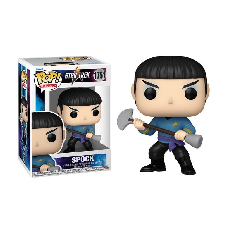 FUNKO FUNKO POP! TELEVISION STAR TREK SPOCK PVC BOBBLE HEAD FIGURE