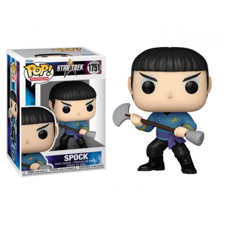 FUNKO POP! TELEVISION STAR TREK SPOCK PVC BOBBLE HEAD FIGURE