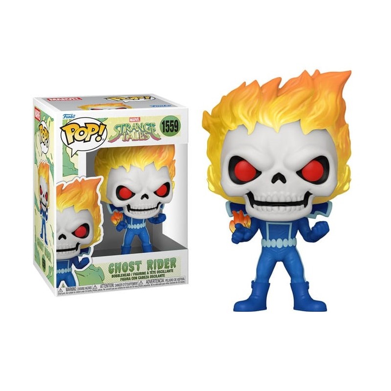 FUNKO POP! MARVEL STRANGE TALES GHOST RIDER BOBBLE HEAD FIGURE FUNKO