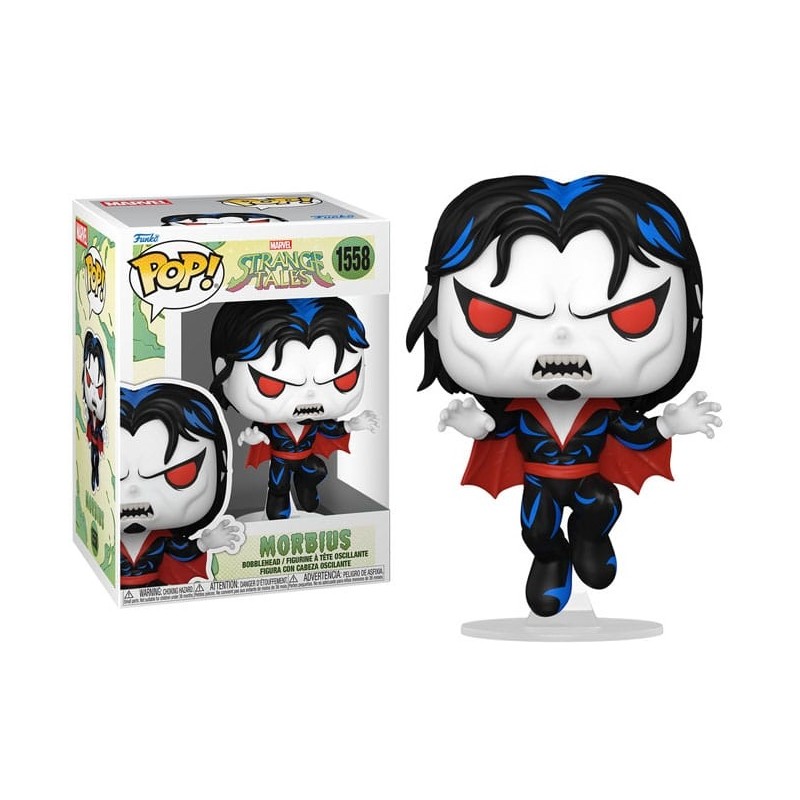 FUNKO POP! MARVEL STRANGE TALES MORBIUS BOBBLE HEAD FIGURE FUNKO FUNKO POP! MARVEL STRANGE TALES MORBIUS BOBBLE HEAD FIGURE FUNKO