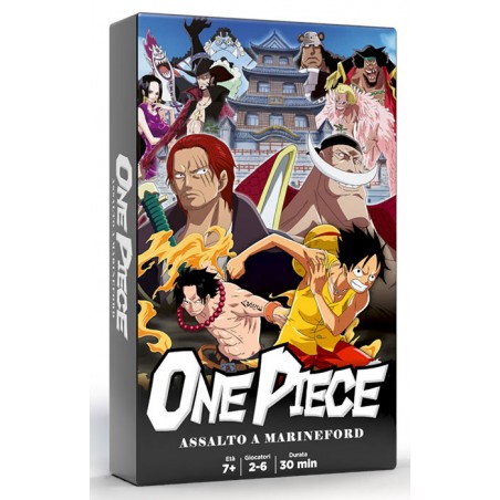 ONE PIECE ASSALTO A MARINEFORD GIOCO DA TAVOLO