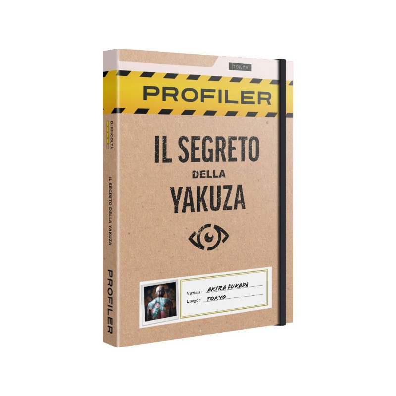 PROFILER IL SEGRETO DELLA YAKUZA - GIOCO DA TAVOLO ITALIANO MS EDIZIONI
