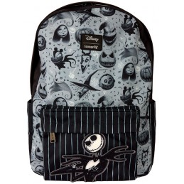 THE NIGHTMARE BEFORE CHRISTMAS ALL OVER PRINT ZAINO LOUNGEFLY
