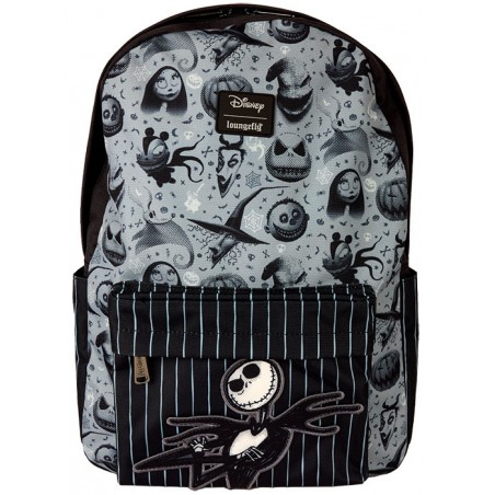 THE NIGHTMARE BEFORE CHRISTMAS ALL OVER PRINT NYOL FULL SIZE BACKPACK