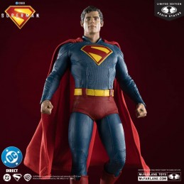 DC MOVIES SUPERMAN 2025 MOVIE STATUA FIGURE MC FARLANE