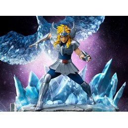 IRON STUDIOS SAINT SEIYA CYGNUS HYOGA ART SCALE DELUXE 1/10 STATUE FIGURE