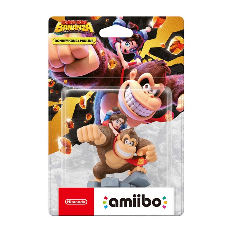 NINTENDO DONKEY KONG BANANZA AMIIBO DONKEY KONG AND PAULINE