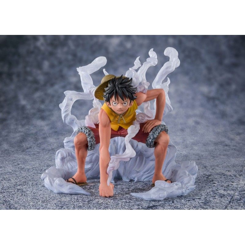 BANDAI ONE PIECE ZERO MONKEY D. LUFFY SUMMIT BATTLE FIGUARTS ZERO PVC STATUE FIGURE BANDAI ONE PIECE ZERO MONKEY D. LUFFY SUMMIT BATTLE FIGUARTS ZERO PVC STATUE FIGURE