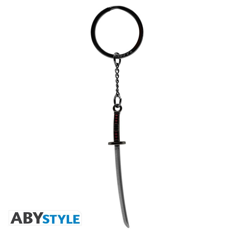 ABYSTYLE DEMON SLAYER TANJIRO KATANA 3D KEYCHAIN ABYSTYLE DEMON SLAYER TANJIRO KATANA 3D KEYCHAIN