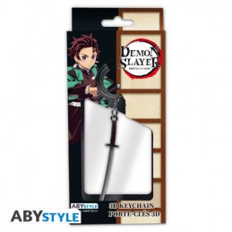 ABYSTYLE DEMON SLAYER TANJIRO KATANA 3D KEYCHAIN