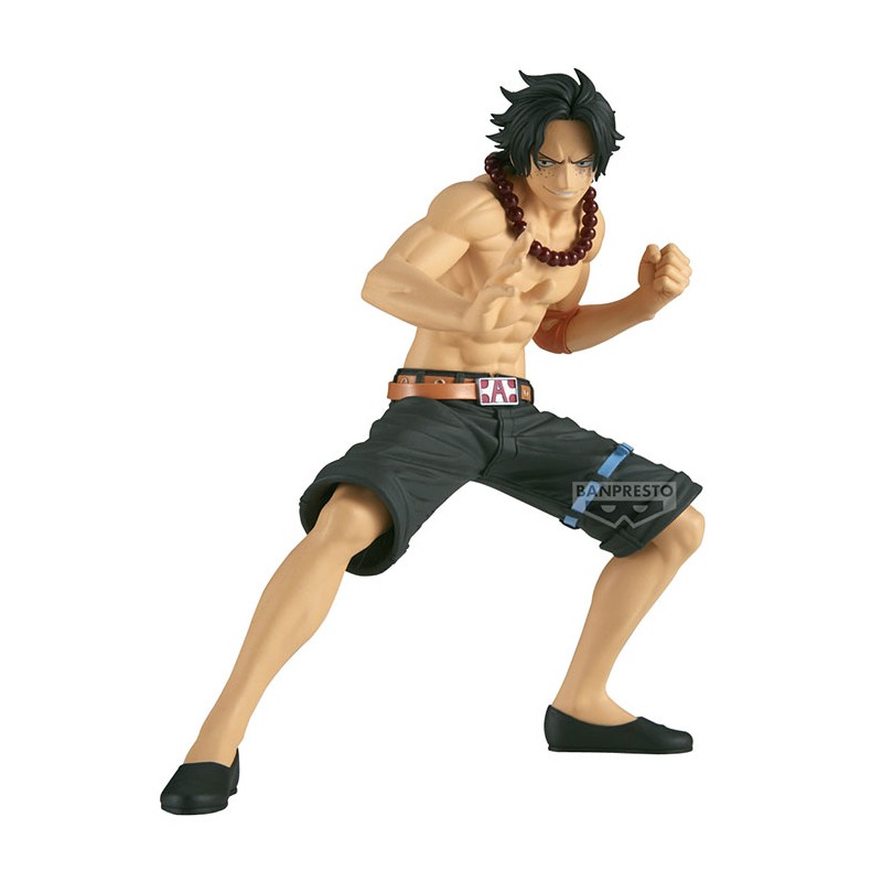BANPRESTO ONE PIECE BATTLE RECORD COLLECTION PORTGAS D. ACE STATUE FIGURE
