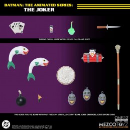 MEZCO TOYS BATMAN THE ANIMATED SERIES THE JOKER ONE:12 COLLECTIVE PVC ACTION FIGURE