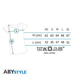 SAILOR MOON TSHIRT DONNA TAGLIA L ABYSTYLE