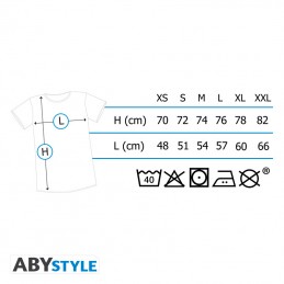 ABYSTYLE NARUTO SHIPPUDEN SEAL TSHIRT L SIZE