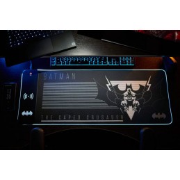 DC COMICS BATMAN MOUSEPAD LED CON CARICATORE TELEFONO NUMSKULL DC COMICS BATMAN MOUSEPAD LED CON CARICATORE TELEFONO NUMSKULL