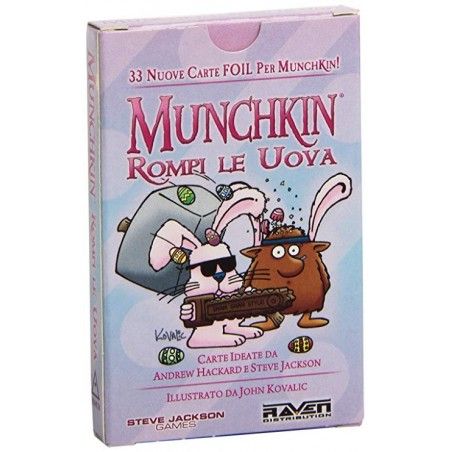 MUNCHKIN - ROMPI LE UOVA - GIOCO DA TAVOLO ITALIANO