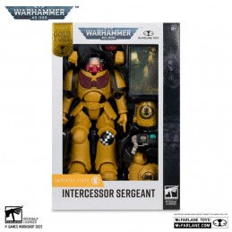WARHAMMER 40000 INTERCESSOR SERGEANT ACTION FIGURE MC FARLANE WARHAMMER 40000 INTERCESSOR SERGEANT ACTION FIGURE MC FARLANE