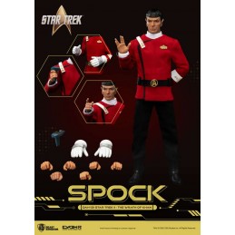 BEAST KINGDOM STAR TREK II THE WRATH OF KHAN SPOCK PVC ACTION FIGURE