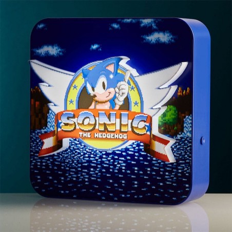 SONIC THE HEDGEHOG CLASSIC SONIC 3D LAMPADA