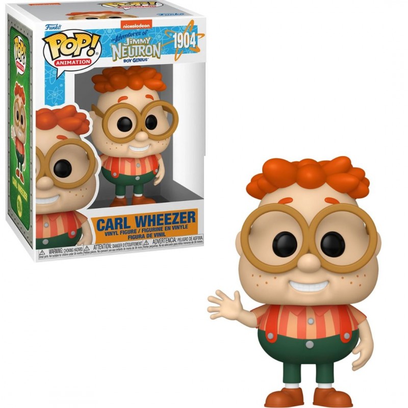 FUNKO FUNKO POP! LE AVVENTURE DI JIMMY NEUTRON - CARL WHEEZER BOBBLE HEAD FIGURE FUNKO FUNKO POP! LE AVVENTURE DI JIMMY NEUTRON - CARL WHEEZER BOBBLE HEAD FIGURE