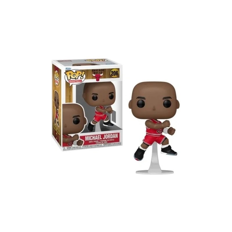 FUNKO POP! BASKETBALL CHICAGO BULLS 206 MICHAEL JORDAN BOBBLE HEAD FIGURE FUNKO