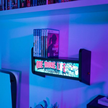 ONE MORE LIFE ARCADE LAMP