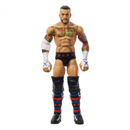 WWE ELITE COLLECTION SERIES CM PUNK PVC ACTION FIGURE