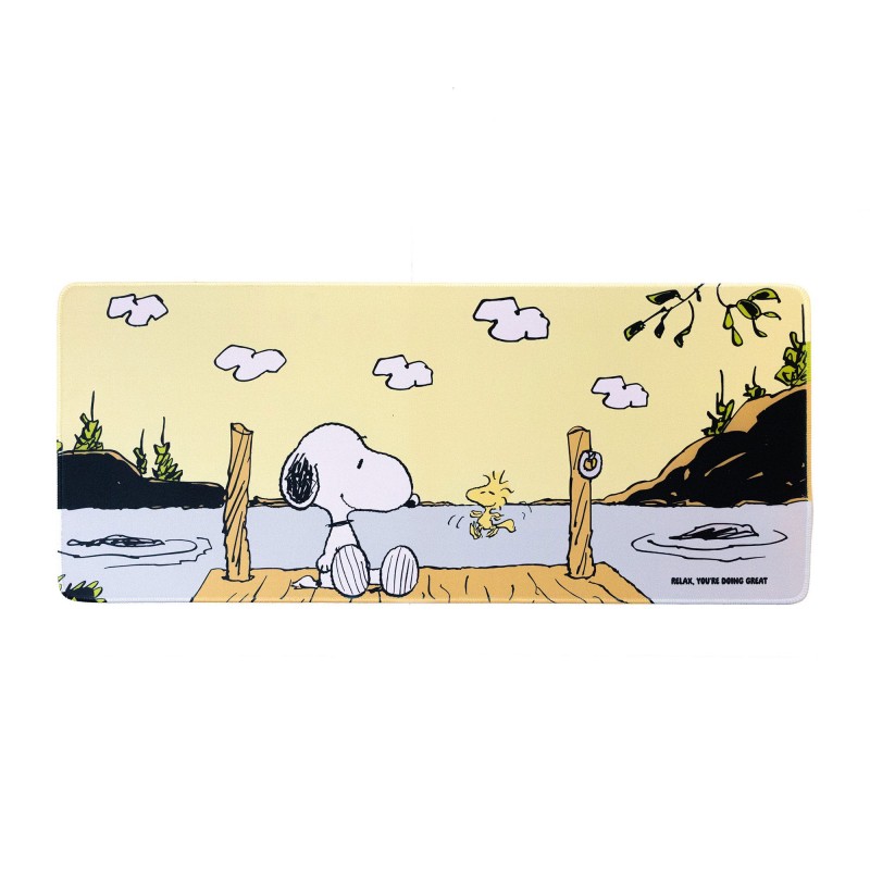 PEANUTS SNOOPY E WOODY MOUSE PAD 70X30CM BLUE SKY STUDIOS PEANUTS SNOOPY E WOODY MOUSE PAD 70X30CM BLUE SKY STUDIOS