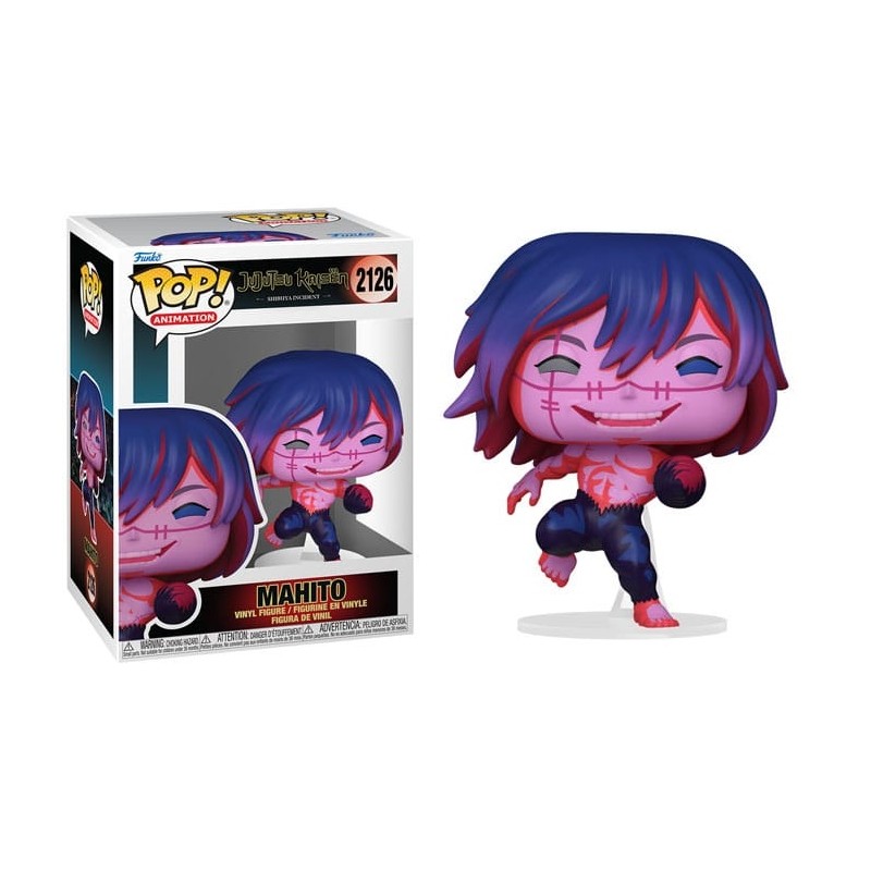 FUNKO FUNKO POP! ANIMATION JUJUTSU KAISEN MAHITO BOBBLE HEAD PVC FIGURE FUNKO FUNKO POP! ANIMATION JUJUTSU KAISEN MAHITO BOBBLE HEAD PVC FIGURE