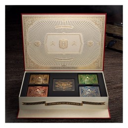 HARRY POTTER POKER PLAYING CARDS PREMIUM BOX SET 4 MAZZI THEORY11