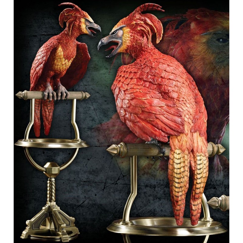 NOBLE COLLECTIONS HARRY POTTER FAWKES THE PHOENIX STATUE FIGURE NOBLE COLLECTIONS HARRY POTTER FAWKES THE PHOENIX STATUE FIGURE
