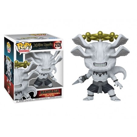 FUNKO POP! ANIMATION JUJUTSU KAISEN MAHORAGA BOBBLE HEAD PVC FIGURE