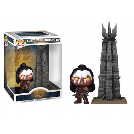 FUNKO POP! THE LORD OF THE RINGS LURTZ WITH ORTHANC BOBBLE HEAD