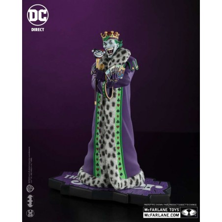 DC DIRECT JOKER PURPLE CRAZE BY ED MCGUINNESS STATUA FIGURE