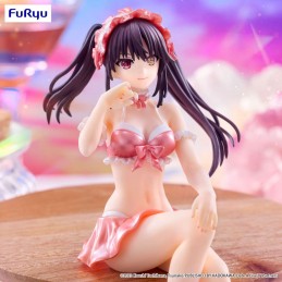 FURYU DATE A LIVE 5 KURUMI SWIMSUIT PASTEL RED NOODLE STOPPER PVC FIGURE STATUE