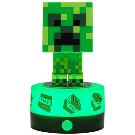MINECRAFT CREEPER ICON ROOM GUARDS MOTION ACTIVATED LIGHT WITH SOUND