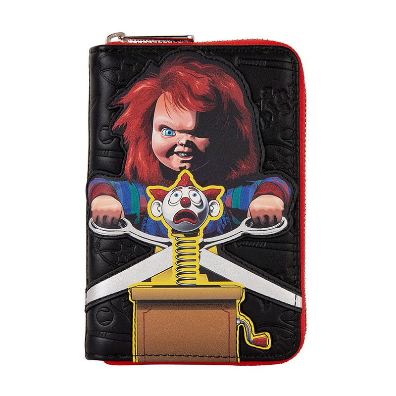 CHUCKY CLOWN PORTAFOGLIO ZIP DONNA LOUNGEFLY