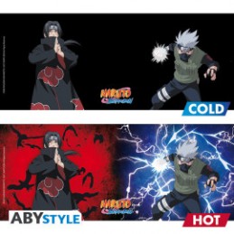 ABYSTYLE NARUTO SHIPPUDEN KAKASHI VS ITACHI HEAT CHANGE MUG 460ML