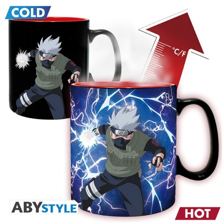 NARUTO SHIPPUDEN KAKASHI VS ITACHI HEAT CHANGE MUG 460ML