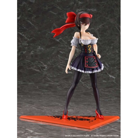 GIRLS UND PANZER TSURUKI SHIZUKA DIRNDL VERSION STATUE 1/6 SCALE FIGURE